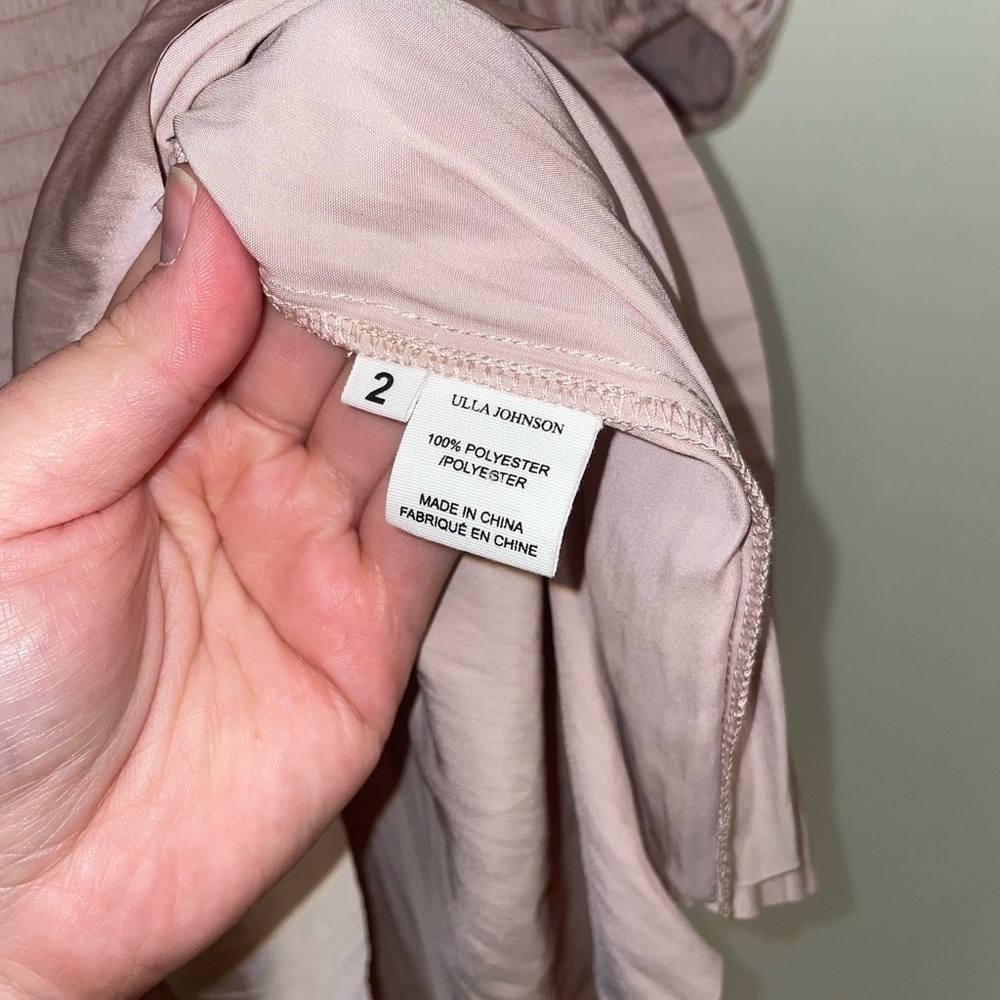 Ulla Johnson Isla Dress in Rose Size 2 - Picture 8 of 11